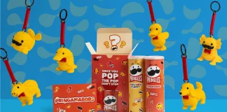 Lançamento de caixas misteriosas da Pringles