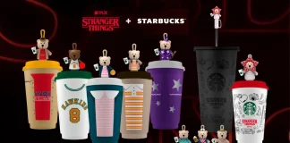 Starbucks lança linha de produtos Stranger Things