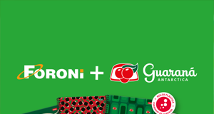 Nova collab entre Foroni e Guaraná Antarctica
