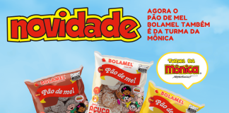 Bolamel e MSP Estúdios lançam pães de mel inéditos da Turma da Mônica