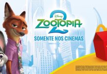 McLanche Feliz comemora o lançamento de Zootopia 2