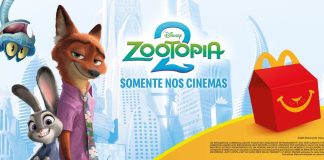 McLanche Feliz comemora o lançamento de Zootopia 2