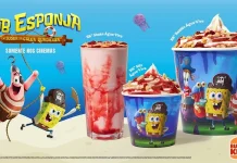 Burger King lança produtos em comemoração ao novo filme do Bob Esponja