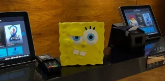 Kinoplex lança balde de pipoca para “Bob Esponja: Em Busca da Calça Quadrada