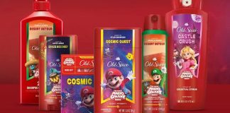 Old Spice anuncia o lançamento de linha de produtos inspirada no fime Super Mario Galaxy