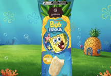 Cacau Show traz picolé do Bob Esponja sabor Abacaxi com Coco
