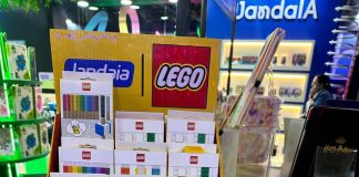 Volta às Aulas ganha linha de escrita LEGO® apresentada com exclusividade no Brasil pela Jandaia