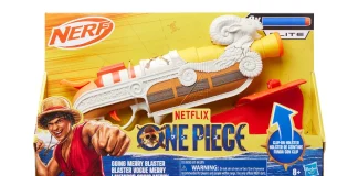 NERF e ‘ONE PIECE’ se unem para novos lançadores