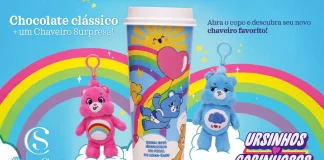 Cacau Show lança copo temático dos Ursinhos Carinhosos com chaveiros colecionáveis