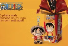 Cacau Show terá pelúcia de One Piece para Páscoa 2026