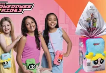 Cacau Show lança bolsas de As Meninas Superpoderosas