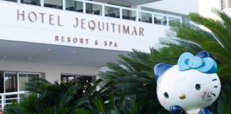 Hello Kitty encontra o público no verão do Jequitimar