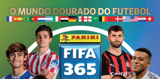 Panini lança álbum de figurinhas PANINI FIFA 365 2026 com principais clubes do futebol internacional