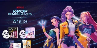 Máscaras ANUA Skin Smoother com a ajuda de ‘KPop Demon Hunters’ da Netflix