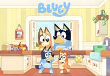 Bluey ganha o prêmio de licença do ano no TOTY Awards