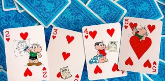 Copag e MSP criam baralho e jogo da Turma da Mônica