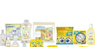 Sanfarma traz novas linhas Bob Esponja e Bob Esponja Baby