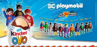 Kinder® Ovo lança coleção exclusiva DC Playmobil e transforma a surpresa em conexão entre gerações