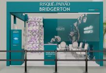 Risqué e Paixão celebram collab com Bridgerton com pop-up em SP