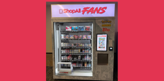 Máquinas de venda com licenciamento