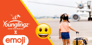 Younglingz e emoji® lançam mala infantil com rodinhas