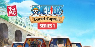 YuMe Toys revela novos colecionáveis One Piece Barrel Capsule