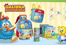 Galinha Pintadinha lança produtos para a volta às aulas em 2026 em parceria com grandes marcas