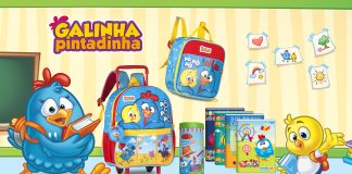 Galinha Pintadinha lança produtos para a volta às aulas em 2026 em parceria com grandes marcas