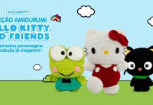 Círculo lança nova coleção de amigurumi Hello Kitty and Friends com Keroppi e Chococat