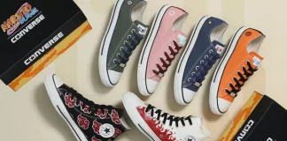 Converse lança novos modelos inspirados em Naruto Shippuden