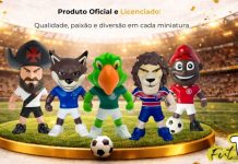 Mascotes de clubes do futebol brasileiro ganham versão em bonecos colecionáveis da FUT TOY