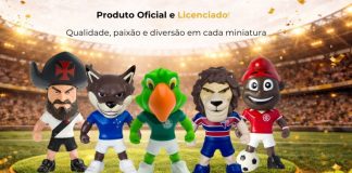 Mascotes de clubes do futebol brasileiro ganham versão em bonecos colecionáveis da FUT TOY