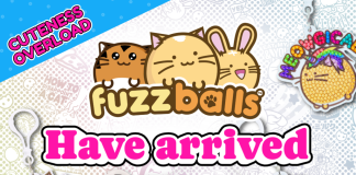 Craft Buddy lança os pingentes para bolsas Fuzzballs Crystal Art e o kit de pergaminhos.