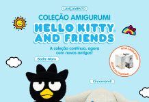 Personagens Cinnamoroll e Badtz-Maru passam a integrar a coleção Hello Kitty and Friends em novos kits de amigurumi