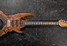 Urso Walker Lança Primeiro Violão em Colaboração com Yu-Gi-Oh!