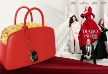 Cinemark lança balde de pipoca em formato de bolsa para O Diabo Veste Prada 2 nos EUA