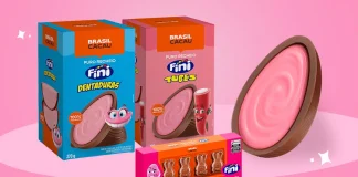 Fini entra na Páscoa 2026 com collab ao lado da Brasil Cacau