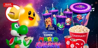 Cinemark lança colecionáveis inspirados em Super Mario Galaxy