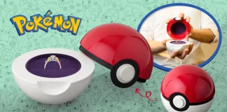 Anéis de noivado e alianças de casamento inspirados em Pokémon são lançados pela U-Treasure
