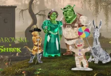 Swarovski celebra 25 anos de Shrek com coleção exclusiva de colecionáveis