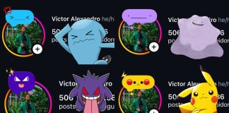 Pokémon invade Notas do Instagram: descubra como fazer
