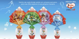 Kinder transforma a Páscoa 2026 em um universo de conexão entre gerações