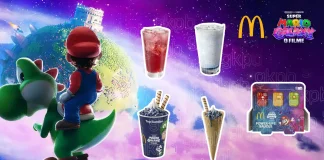 Super Mario Galaxy ganha cardápio no McDonald’s Brasil