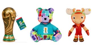 Jazwares lança linha oficial de pelúcias da Copa do Mundo FIFA 2026
