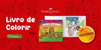 Em parceria com Leiturinha, Faber-Castell lança livro de colorir
