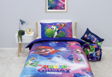 A Character World lança nova linha de roupa de cama do Super Mario