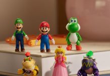 Universo de Super Mario ganha brinquedos interativos e itens colecionáveis