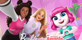 A My Talking Angela, da Outfit7, anuncia colaboração com a Barbie