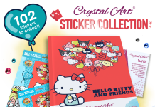 A Craft Buddy anuncia o lançamento da linha Hello Kitty Crystal Art.