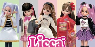 A TOMY traz as bonecas Licca para a América do Norte